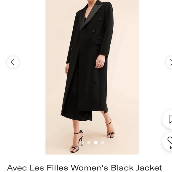 ‼️SALE‼️ Avec Les Filles Black structure jacket - Picture 2 of 6